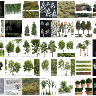 Pro Models 114 Plants Collection