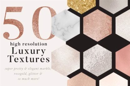 50 luxury gold & marble textures