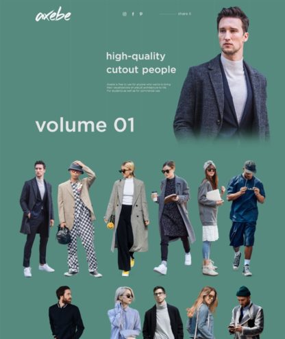 AXEBE Cut Out People Vol. 01