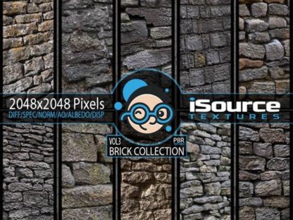 Brick Collection Merchant Resource - Vol3 (PBR Textures)