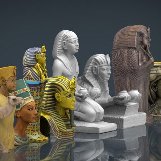 Cubebrush - 3D Egypt Collection Pack
