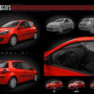 Evermotion HDModels Cars vol. 1