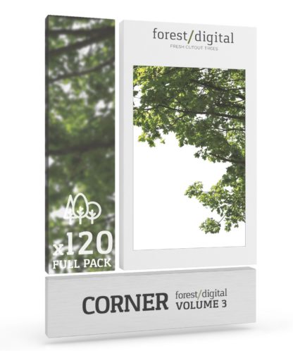 ForestDigital vol. 3 - Corner trees - 120 Trees