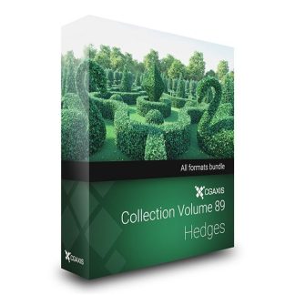 Hedges 3D Models Collection – Volume 89