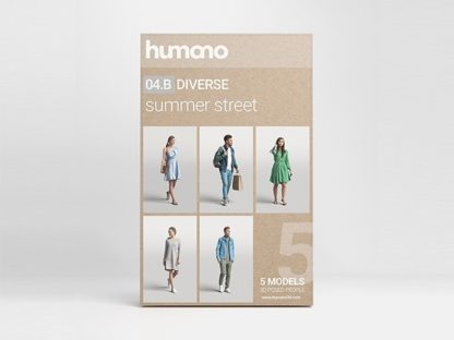 Humano 04.B Diverse Summer street