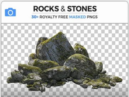 PhotoBash - Rocks & Stones.1