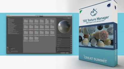 TGS Texture Manager v1.8.1 for Cinema 4D R23 Crack Version