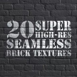 Creativemarket – 20 hi-res seamless brick textures