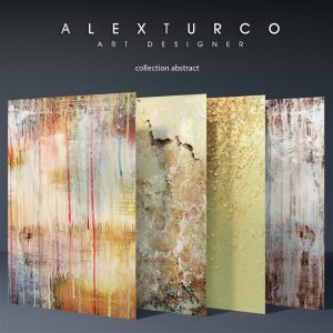 Art panels Alex Turco collection abstract