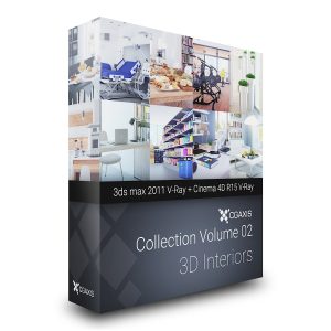 CGAxis Collection Volume 2 3D Interiors
