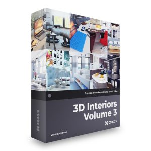 CGAxis Collection Volume 3 3D Interiors