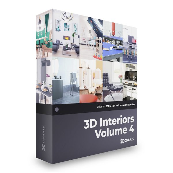 CGAxis Collection Volume 4 3D Interiors