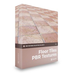 CGAxis Floor Tiles PBR Textures – Volume 10