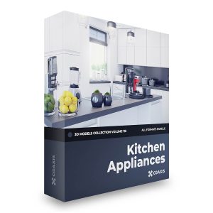 CGAxis - Kitchen Appliances 3D Models Collection – Volume 116