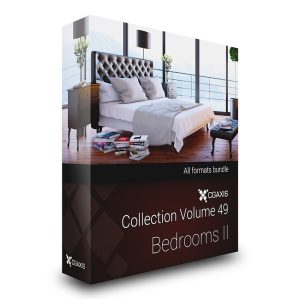 CGAxis Models Volume 49 Bedrooms II