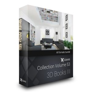 CGAxis Models Volume 53 - Books III