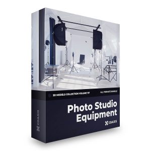 CGAxis - Photo Equipment 3D Models Collection – Volume 117
