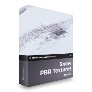 CGAxis Snow PBR Textures – Collection Volume 12