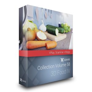 3D Food IV – CGAxis Collection Volume 58