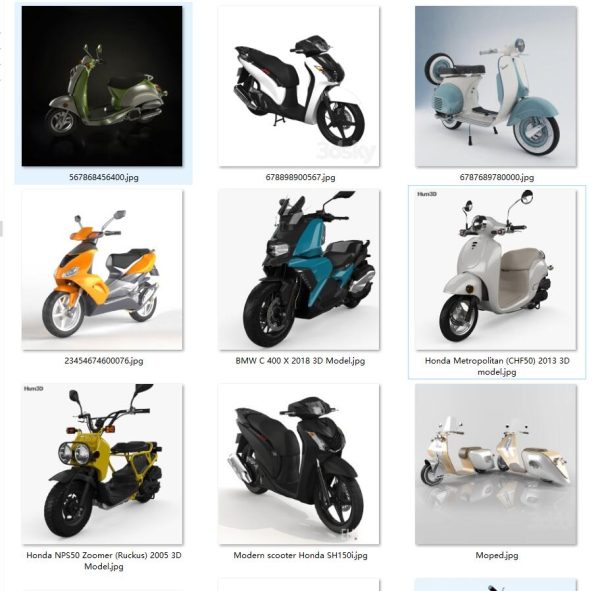Electric scooter collection